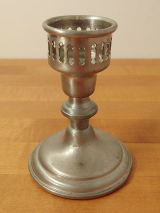 Vintage Empire Pewter Weighted Candlestick Candle Holder 891