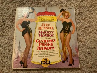 Vintage 1953 Jane Russell & Marilyn Monroe 45 Records Gentlemen Prefer Blondes X