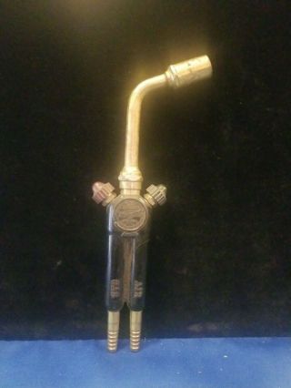 Vintage National Equipment Co.  Type 3A Blowpipe Gas - Air Koolite Torch 10 