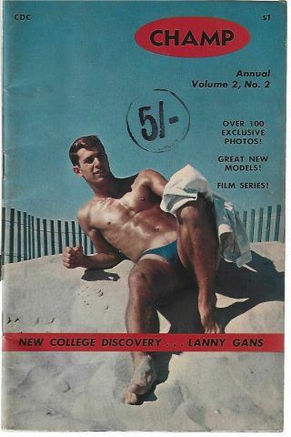 Champ Vol.  2 No.  2 1963 / Gay Interest,  Vintage,  Beefcake,  Physique