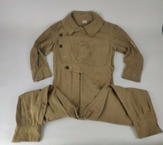 Wwii Ww2 Australian Royal Air Force Sidcot Style Tropical Flight Suit Coveralls