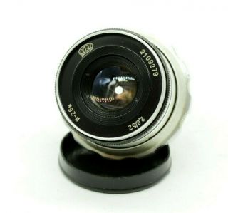 Vintage Soviet Industar 26m 2,  8/50 Mm Lens Fed Leica M39 Rangefinder Oct133