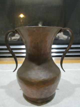 Hand Hammered/crafted Solid Copper Vase/water Pitcher
