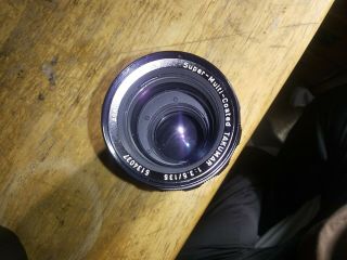 Vintage Lens - Takumar 1:3.  5 135 Asahi screw mount Pentax in org.  case 2