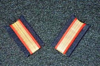 Ww2 Imperial Japanese Navy Ijn Warrant Officer Rank Collar Insignia Tabs Scarce