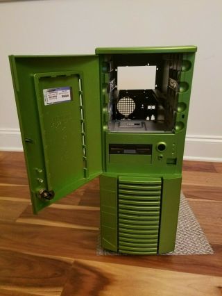 Vintage Alienware Area 51 Dragon Case - Cyborg Green 2