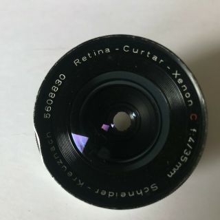 Retina Curtar Xenon Lens Wide Angle Schneider Kreuznach f:4 35mm Vintage Kodak 2