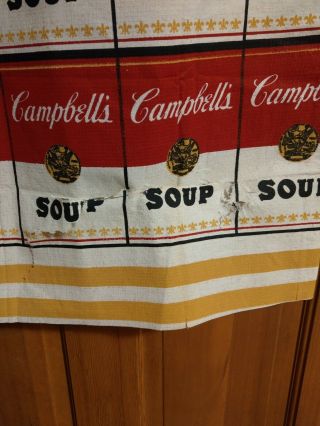 VINTAGE CAMPBELL ' S SOUP THE SOUPER PAPER DRESS ANDY WARHOL Circa 1960 ' s 3