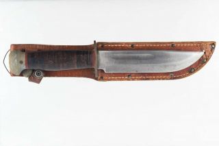 Vintage Rh - 36 Pal Wwii Fighting Knife With Sheath Usa