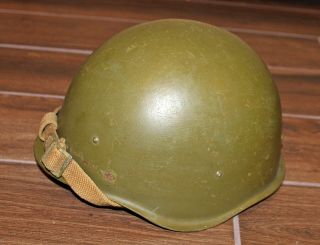 Orig Ww2 Wwii Soviet Union (ussr) Russian Red Army Helmet Ssh - 40 Model 40 Sz 2