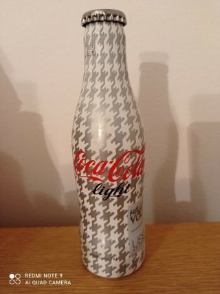 Rare Coca - Cola Coke Light Hello You - Hungary Aluminium Alu Bottle - Collectors Item