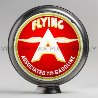 Flying A Associated 15 " Limited Edition Gas Pump Globe (15.  304)
