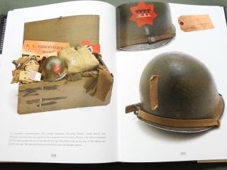 " M - 1 Helmet Of The Ww2 Gi " Us Army Paratrooper Painted Steel Pot Reference Book