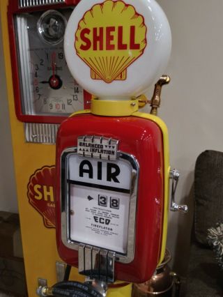 Vintage Shell Eco Air Meter Tireflator 3