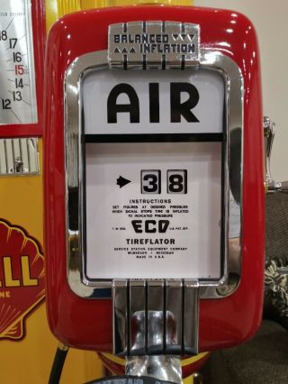 Vintage Shell Eco Air Meter Tireflator 4