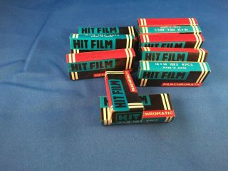 Vintage mini spy camera film,  10 boxes with total of 60 rolls of mini film 2