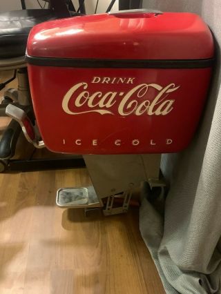 Vintage ' 50s Coca Cola Motor Boat Soda Fountain Dispenser. 2