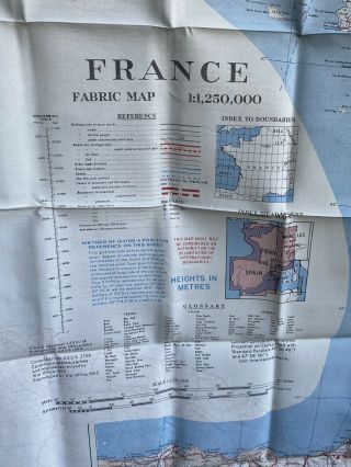 Silk Scarf Escape And Evasion Map Post Ww2