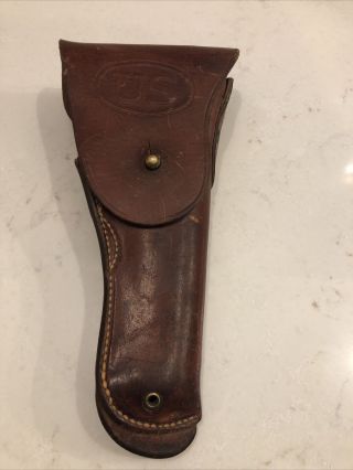 Wwii Us M1916 Holster For Colt 1911/1911a1 - Milwaukee Saddlery Co.  1942