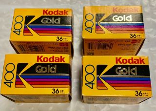 Kodak Gold 400 Iso 36 Exposure Expired Film (1992 Expiration Date) - Vintage