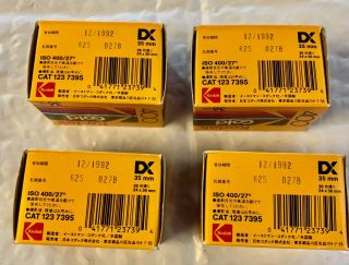 Kodak Gold 400 ISO 36 Exposure Expired Film (1992 Expiration Date) - Vintage 2