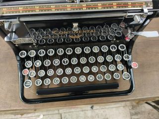 TYPEWRITER CONTINENTAL STANDARD FROM 1938 - NO RISK WITH 6