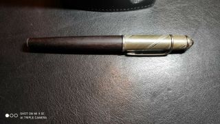 Cartier Diabolo Pen Black Wood And Damascus Limited Edition 1 Of 1000