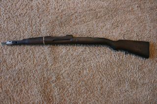 Ww2 Ww1 German K98 Gewehr Mauser Rifle Wood Stock Butt Plate Bayonet Lug Handgua