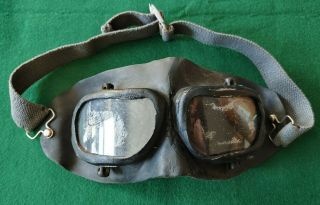 WW2 RCAF/RAF AM Marked Goggles,  Gunnery Night Simulator Dated 1944 3