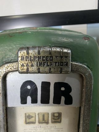 Vintage ECO Air Meter - Tireflator - Service Station Air Pump - 3