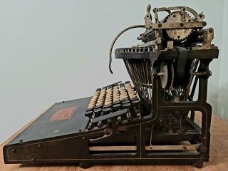 Antique Caligraph No.  2 Typewriter by the American Writing Machine Co. 6