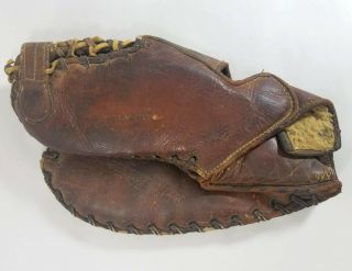Vintage Wilson Major League Baseball Glove Mitt 3 Finger Right Hand Leather Usa