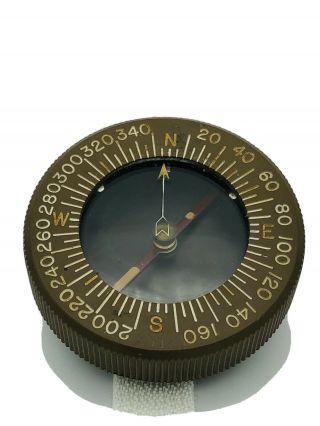 Wwii Paratrooper Compass U.  S.  Army Corps Of Engineers Superior Magneto Corp.