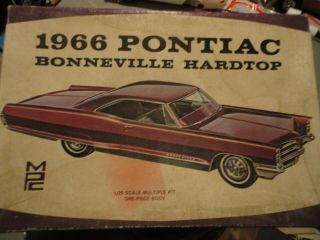 Vintage Mpc 1966 Pontiac Bonneville Hardtop Built Kit Budd Anderson