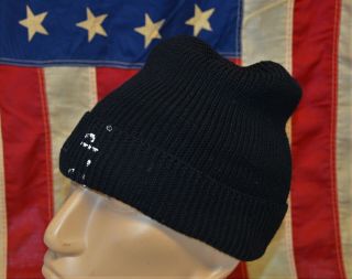 Wwii Us Navy Usn Wool Knit Hat Watch Cap Named Wwll Toboggan
