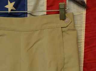 US Army Women ' s WAC Skirt Uniform WAAC Summer Khaki Class A Dress 3