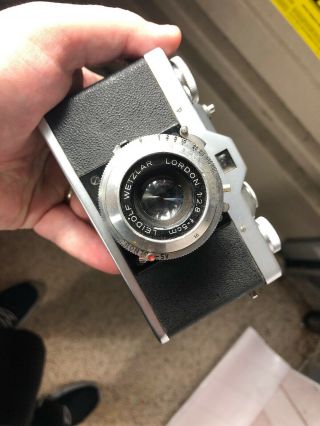 Leidolf Wetzlar Lordox 24x36 35mm Film Camera Vintage Germany Parts?