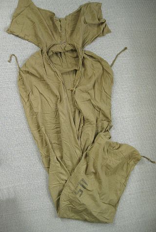 Us Army Ww2 Cotton Tropical Sleeping Bag Liner Khaki