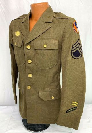 Wwii Us Army 13th Air Force Far East Dual Patched Jacket