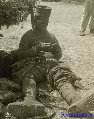 Not My Fight German View Of Captured Black French African Colonial Pow (2)