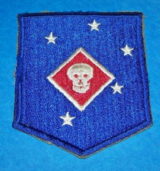 Cut - Edge Ww2 Usmc 1st M.  A.  C.  Raider Battalion Patch