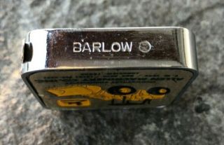 Vintage Barlow John Deere CAT Advertising Tape Measure Longview Texas Equipment 3