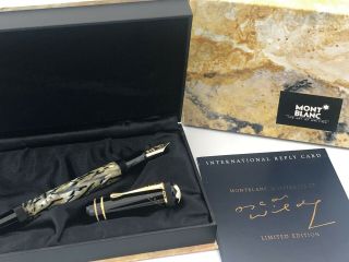 Montblanc Oscar Wilde Writer Edition Fountain Pen Model 28616