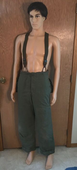 Wwii United States Army Air Force Flight Pants Type A - 10 Sz 38 Uniform Aviator