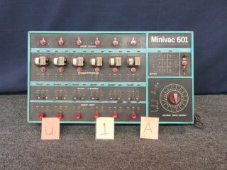 Minivac 601 Computer Storage Circuit Electromechanical Logic Switch Vintage Toy