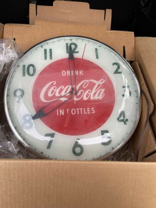 Coca Cola Pam Clock Company