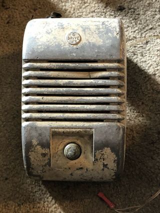 Vintage Drive In Movie Speaker Drive In’s Brand