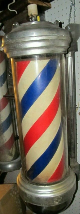 Vintage Marvey 88 Lighted Barber Pole 2