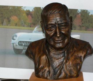 Zora Arkus - Duntov " Father Of The Corvette " Bronze Bust 5/100 J.  Paul Nesse Studio