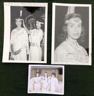 1961 Michigan Indian Princess Julie Medacco Muskegon,  Mi Native American